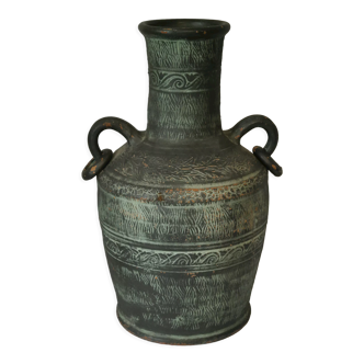 Terracotta water jar antique style XX Spain