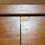 Minimalist teak bench, Sweden, 1960