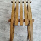 wooden sled