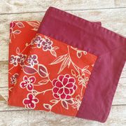Nappe à l' imprimé floral avec plate bande- Linvosges - coton - 140x150 cm