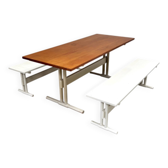 Vakiopuu dining set, Finland 1960s