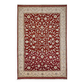 Turkish Handknotted Wool Oushak Rug 196 cm x 288 cm