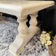 Table basse en chene massif