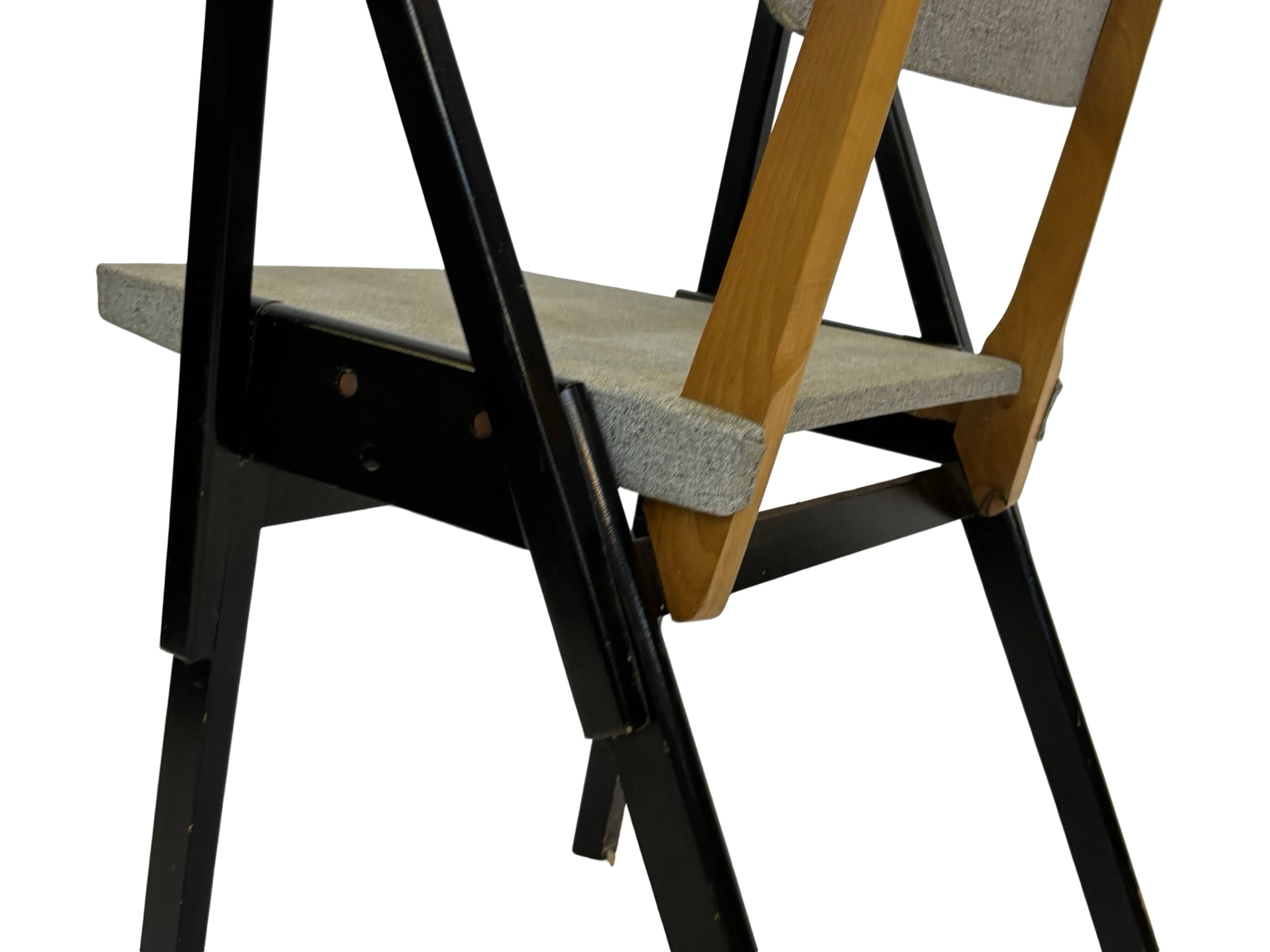 Vintage Palais De Tokyo armchair by Zwager Ermeloo, 1950's design