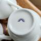 12 tasses à café en porcelaine style Empire