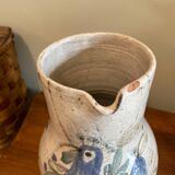 Large signed pitcher