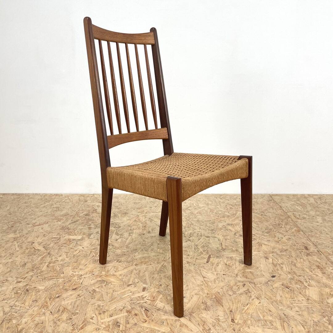 Arne Hovmand Olsen Teak Dining Chairs.