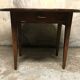 Oval antique oak farm table
