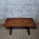 Oak coffee table in monastery style