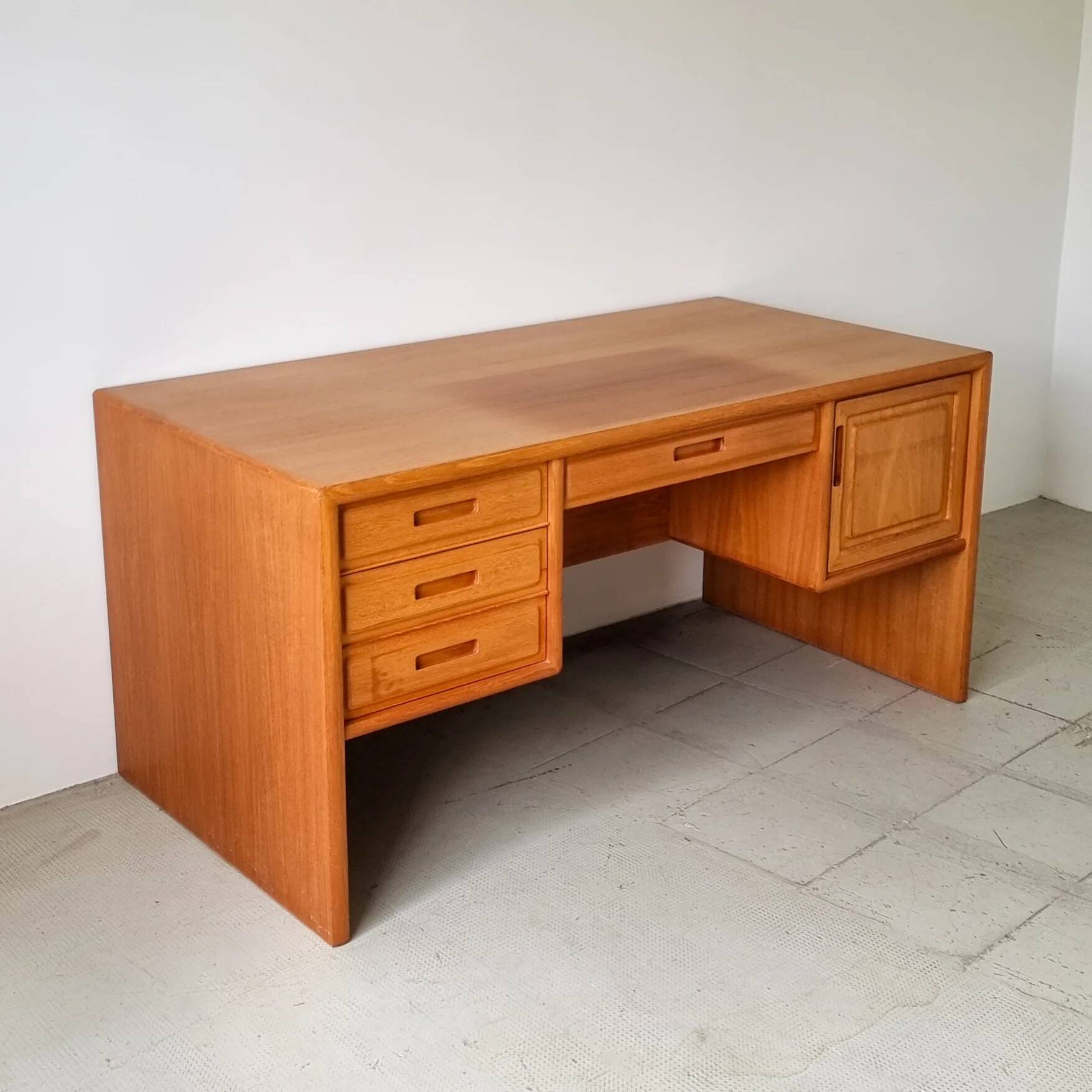 Scandinavian style teak desk
