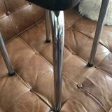 Vintage yellow formica stool