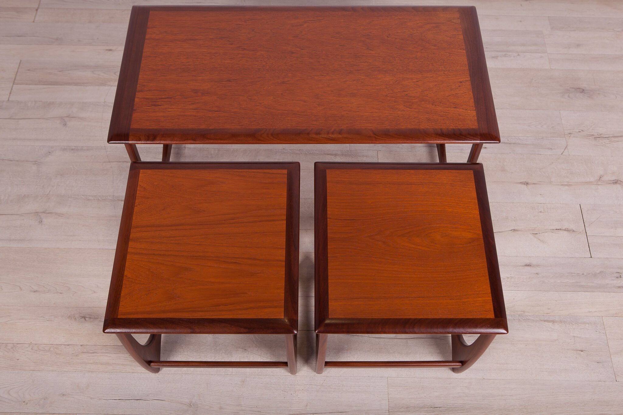 Nesting tables by victor wilkins for g-plan, 1960s, set of 3