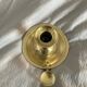 Brass candle holder