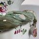 Large Porcelain Vase 19th Century - Samson - Floral Decoration, Pedestal
