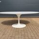 Original Tulip Knoll table, oval 198cm, white laminate, NEW in the box.