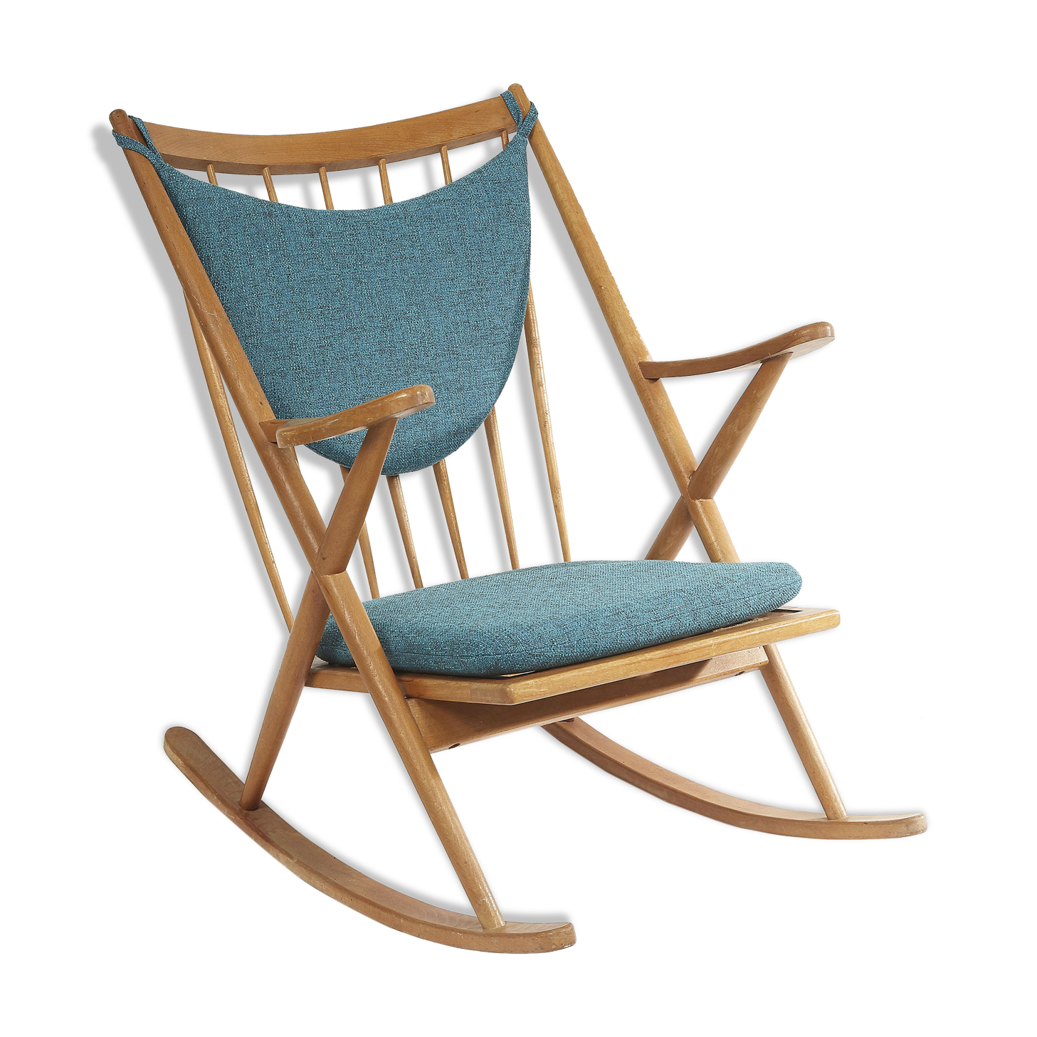 Rocking chair 1960 de Franz Reenskaug Selency