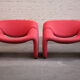 Armchair F598 Groovy  of Pierre Paulin for Artifort
