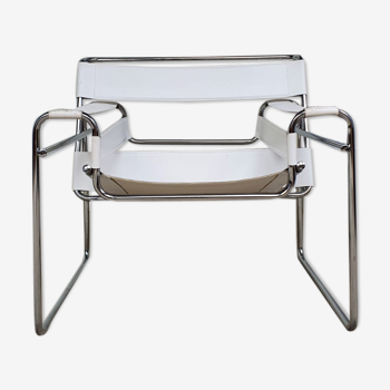 Wassily leather chair by Breuer for Habitat