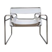 Fauteuil en cuir Wassily de Breuer pour Habitat