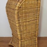 Children's rattan chair called "cabin"
