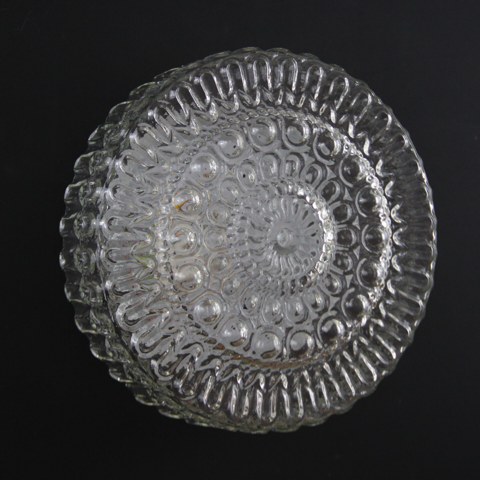 Round ceiling lamp, seventies