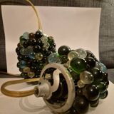 Murano grape cluster chandelier