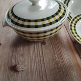 Lot 14 items plates, tureen... Glasgow model by Villeroy and Boch