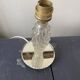 Old glass and mirror table lamp from the 1930s