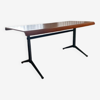 Teak and metal coffee table by Friso Kramer for Auping 1960s