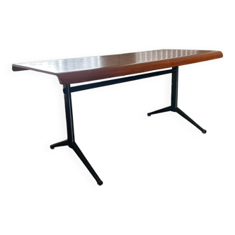 Table basse en teck et métal de Friso Kramer pour Auping 1960