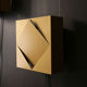 Golden wall light Raak