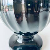 Antique black ceramic lamp