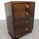 Pair of Art Deco rosewood bedside tables circa 1930