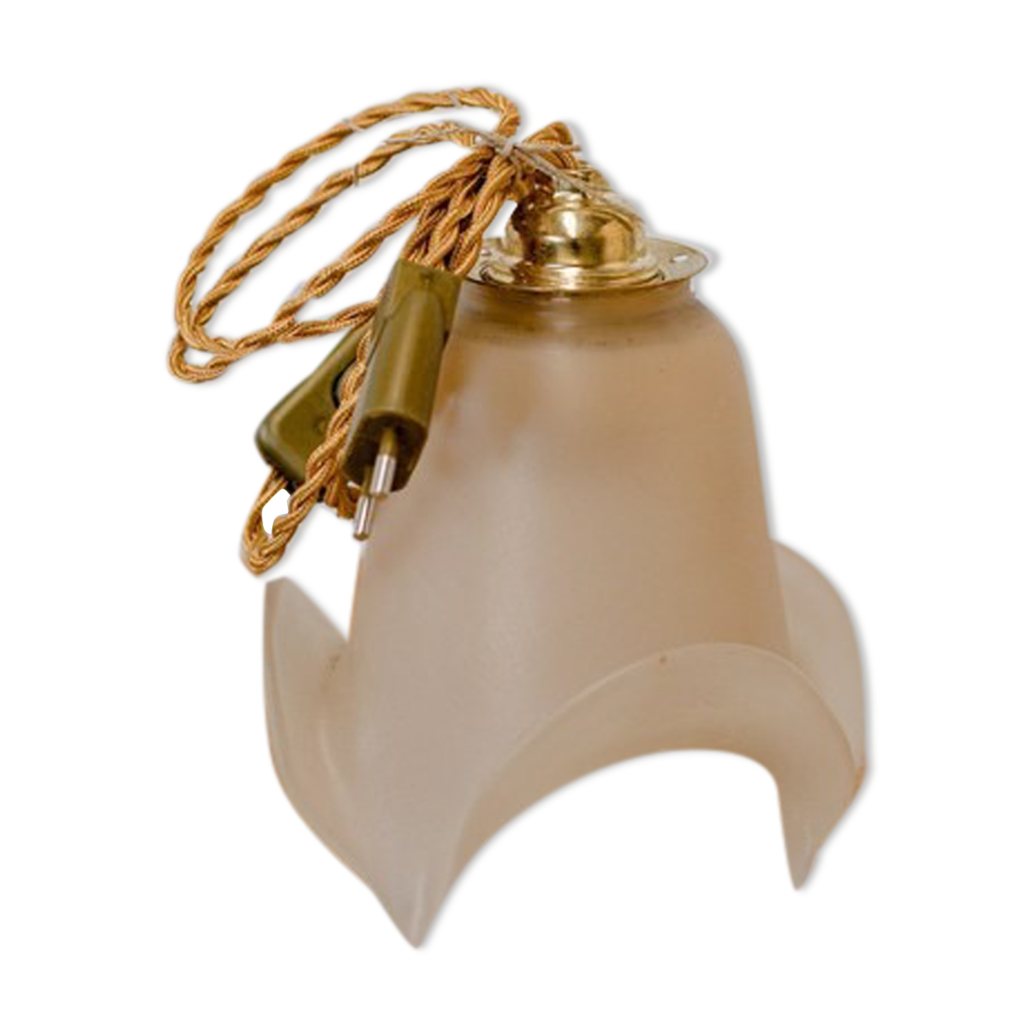 Opaque Tulip walking lamp