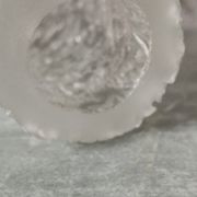 Paire appliques verre et métal doré