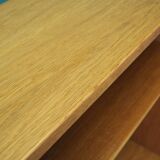 Ash bookcase, Danish design, 1970s, designer: Børge Mogensen, manufacturer: Søborg Møbler