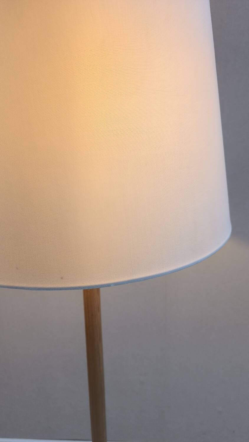 Solid pine floor lamp, Sweden 1970