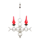Scandinavian hanging candle holder