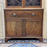 Nineteenth-century English mahogany scriban