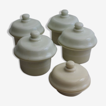 Lot de 5 pots