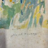 Lithograph Pillard Manoel