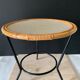 Table rotin vintage