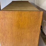 Vintage wardrobe with compass feet