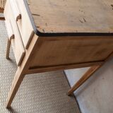 light wood Scandinavian antique desk