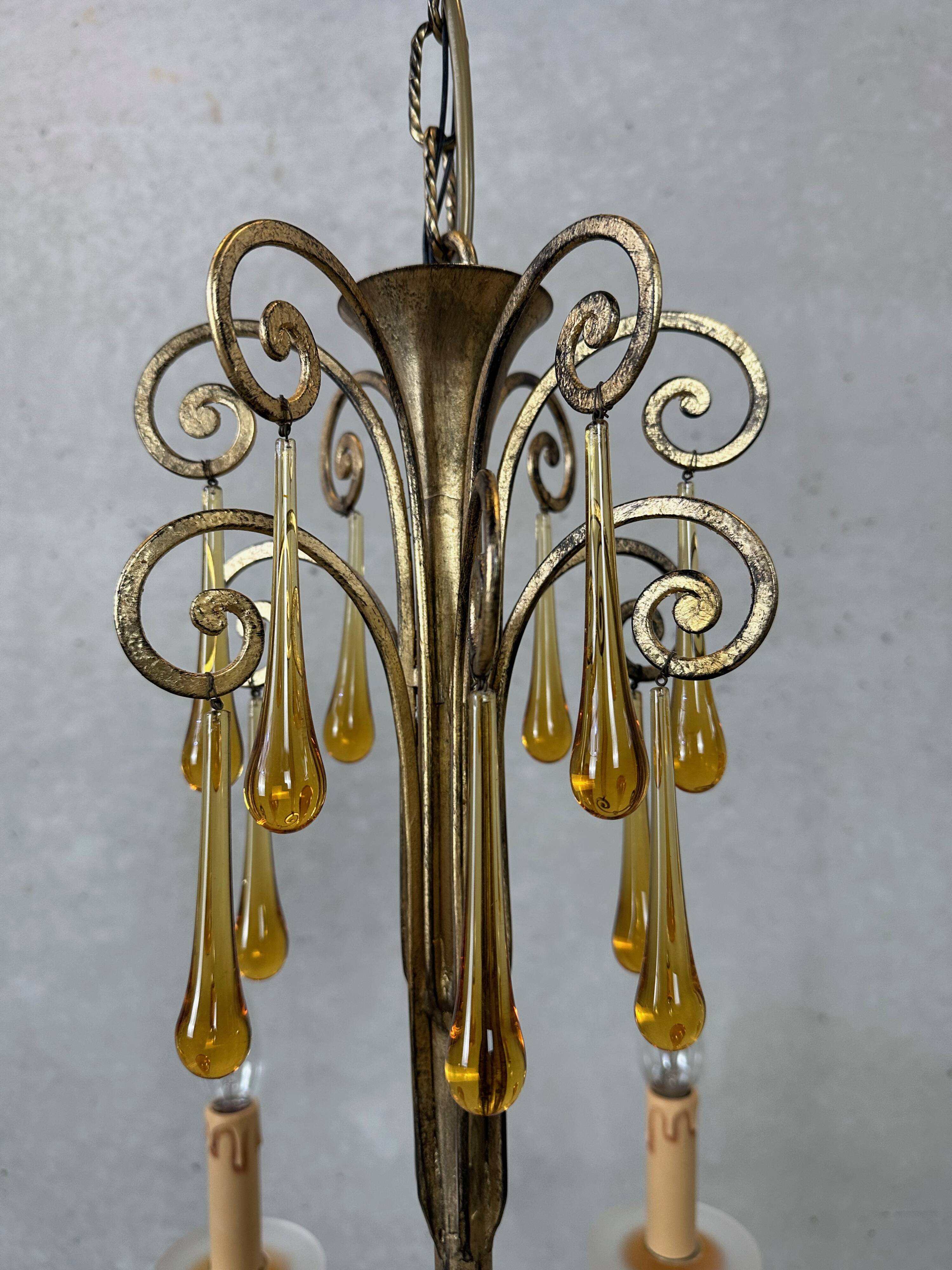 Italian chandelier drops