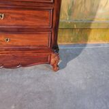 Chiffonnier grande commode en acajou époque xixème