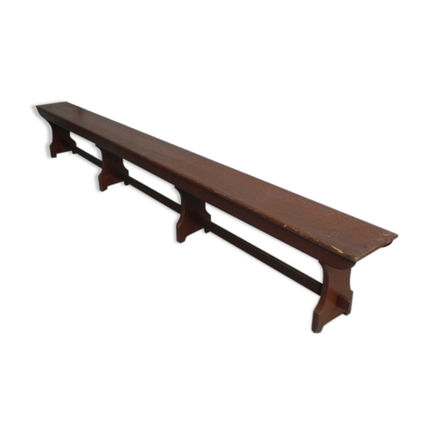 Wooden bench