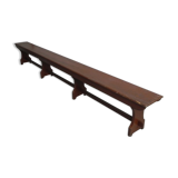 Wooden bench