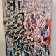 Mixed media on canvas Dominique Digeon – “The White King”, 2006