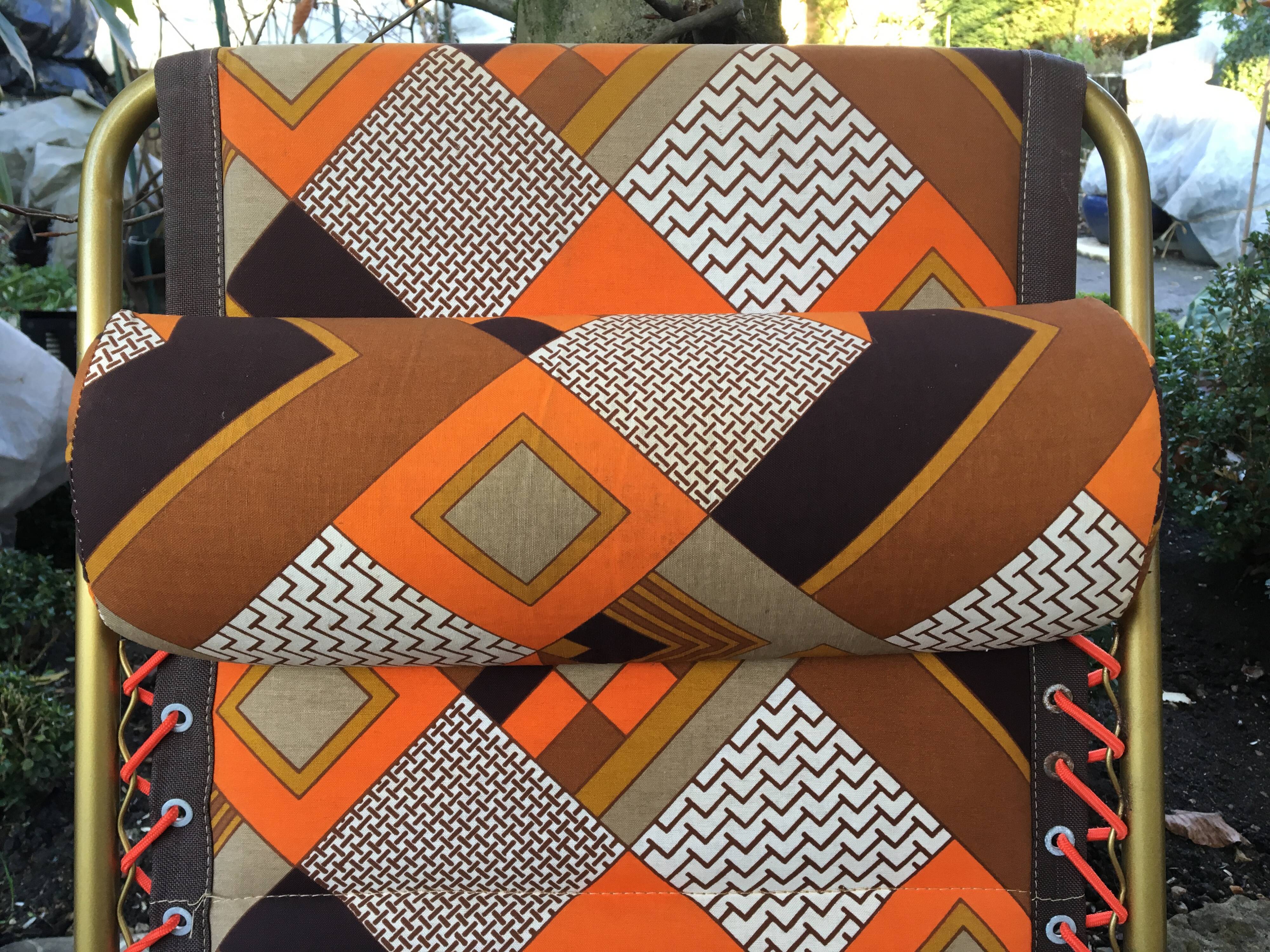 Transat Starlax Lafuma vintage 70s